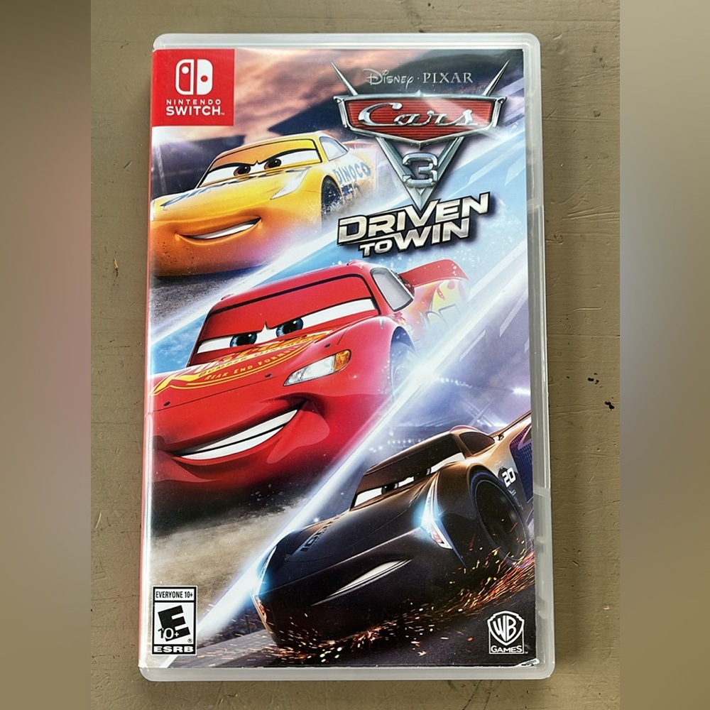 Cars 3 Driven to Win for Nintendo Switch